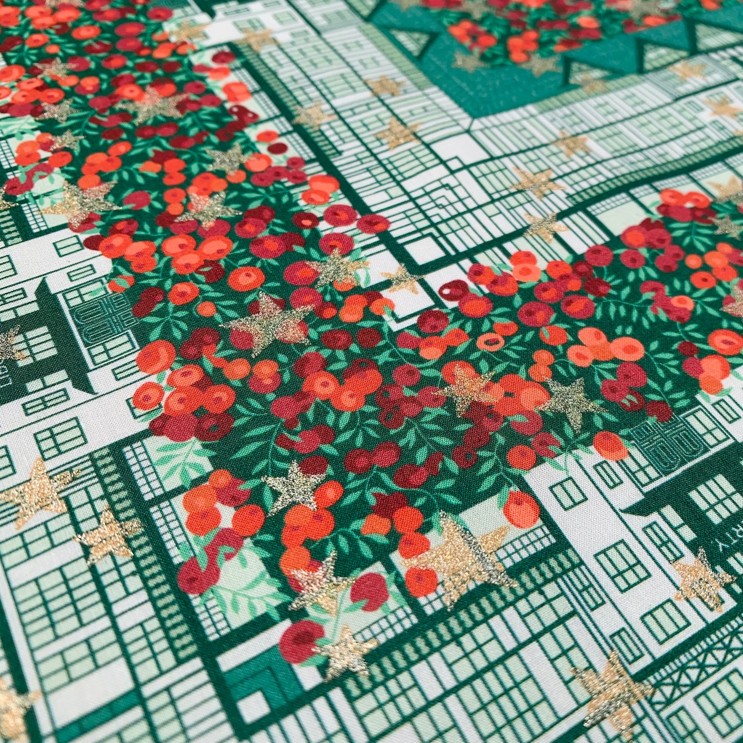 Liberty Fabrics Tudor Berry A Tana Lawn Cotton