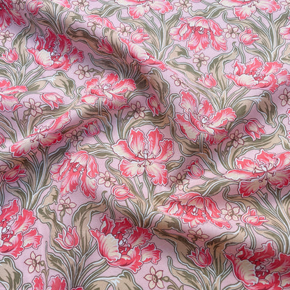 Liberty Fabrics Archive Tulips A Siddington Cotton Voile
