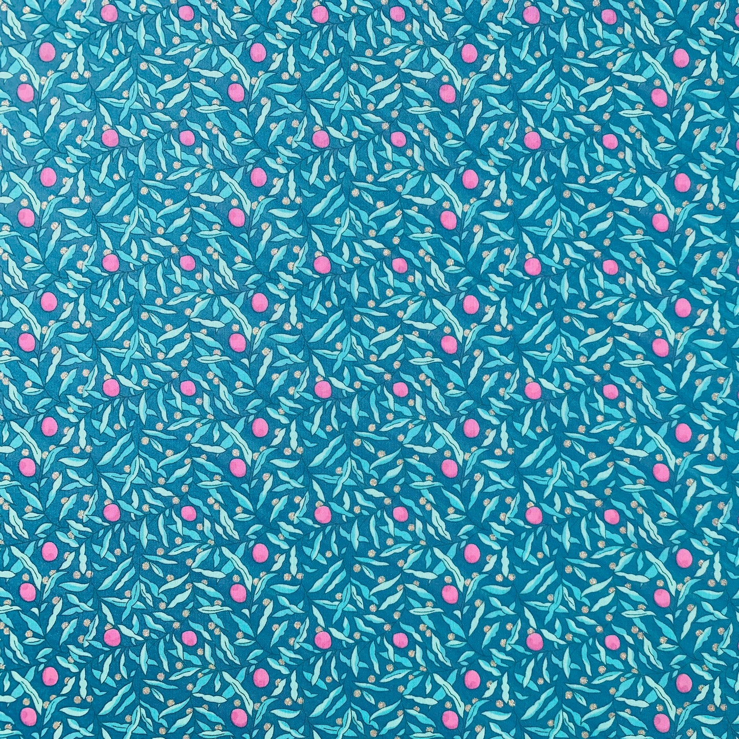 Liberty Fabrics Joyous Juniper B Tana Lawn Cotton