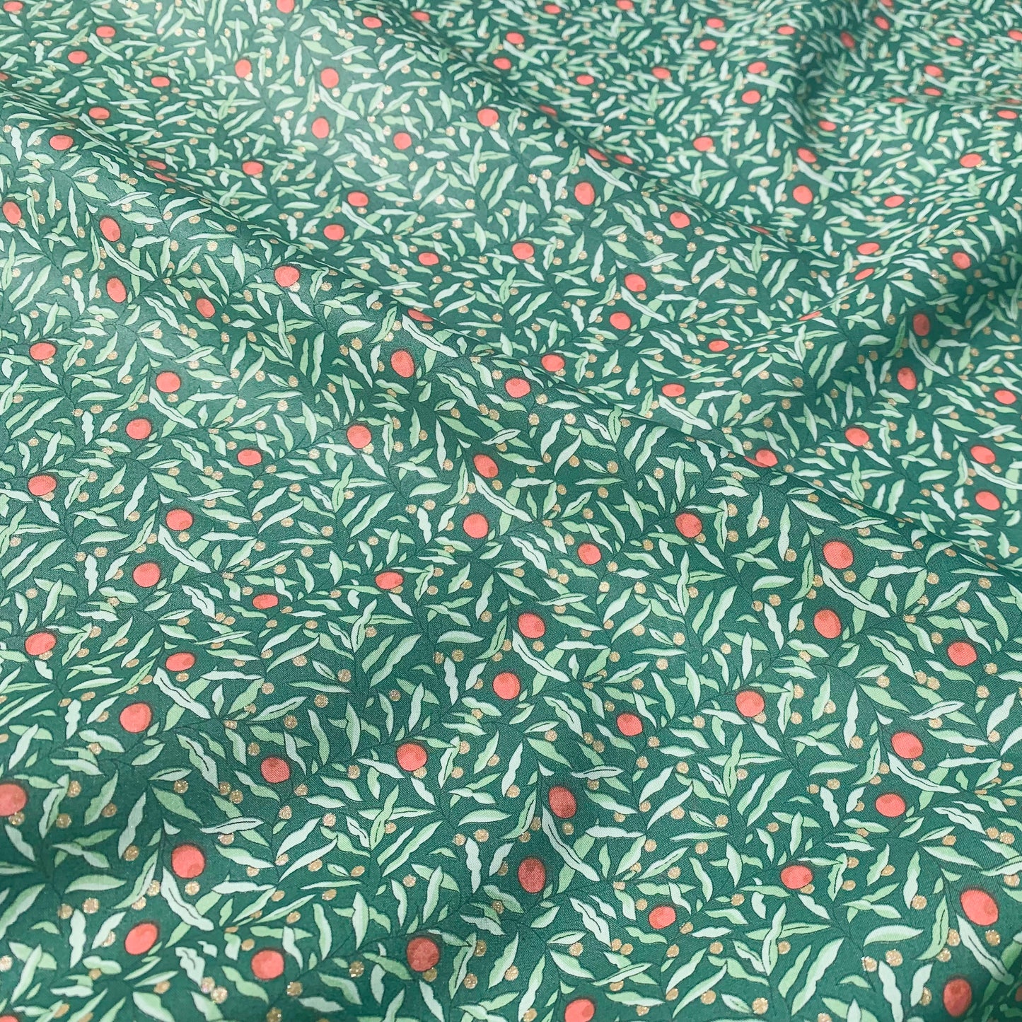 Liberty Fabrics Joyous Juniper A Tana Lawn Cotton
