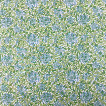 Pima Cotton Lawn Fabric Honeysuckle B May Morris