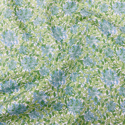 Pima Cotton Lawn Fabric Honeysuckle B May Morris