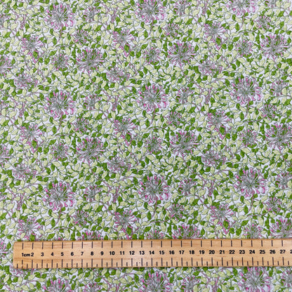 Pima Cotton Lawn Fabric Honeysuckle C May Morris