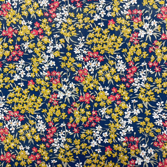 Liberty Fabrics Sea Blossoms x Tana 草坪棉