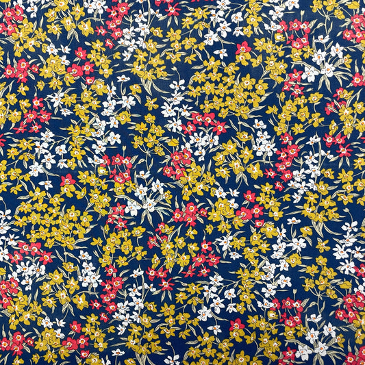 Liberty Fabrics Sea Blossoms X Tana Plen Bomull