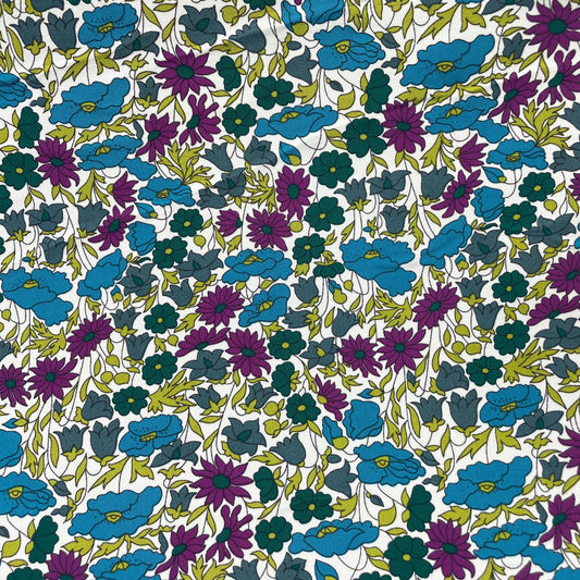 Liberty Fabrics 游泳衫罂粟和雏菊X