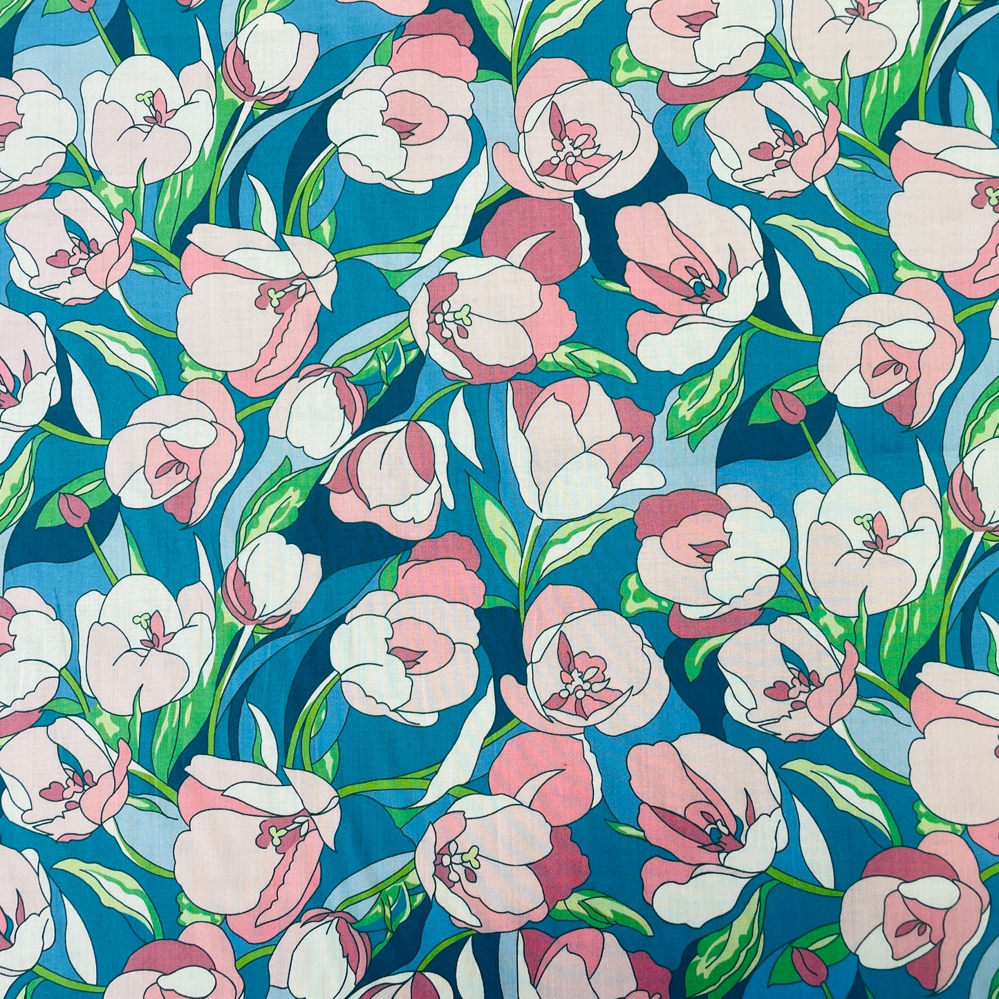 Liberty Fabrics Alberta Tulip B Organic Tana Lawn Cotton