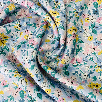 Liberty Fabrics Whitcombe Viscose Twill California Bloom A