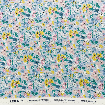 Liberty Fabrics Whitcombe Viscose Twill California Bloom A