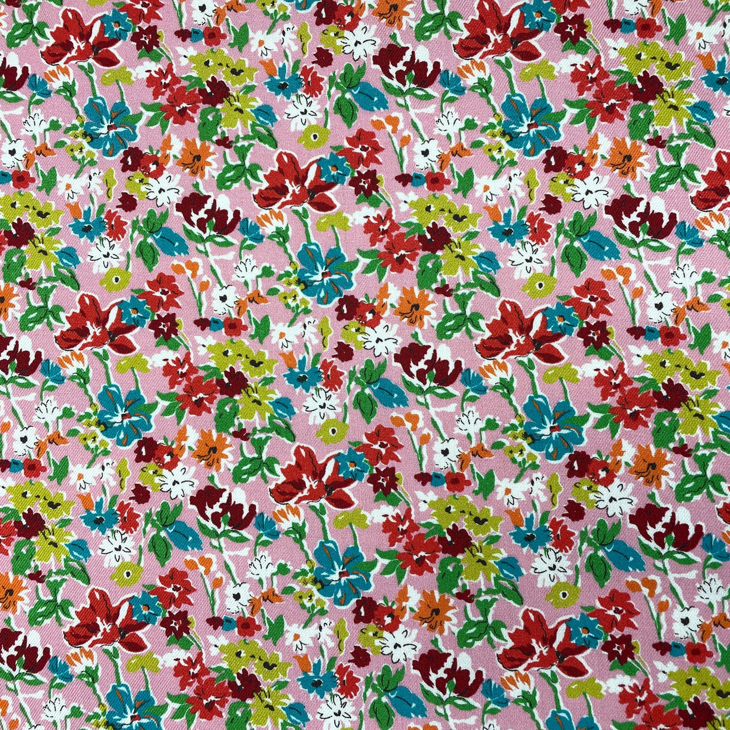 Liberty Fabrics Whitcombe Viscose Twill California Bloom B