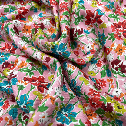 Liberty Fabrics Whitcombe Viscose Twill California Bloom B