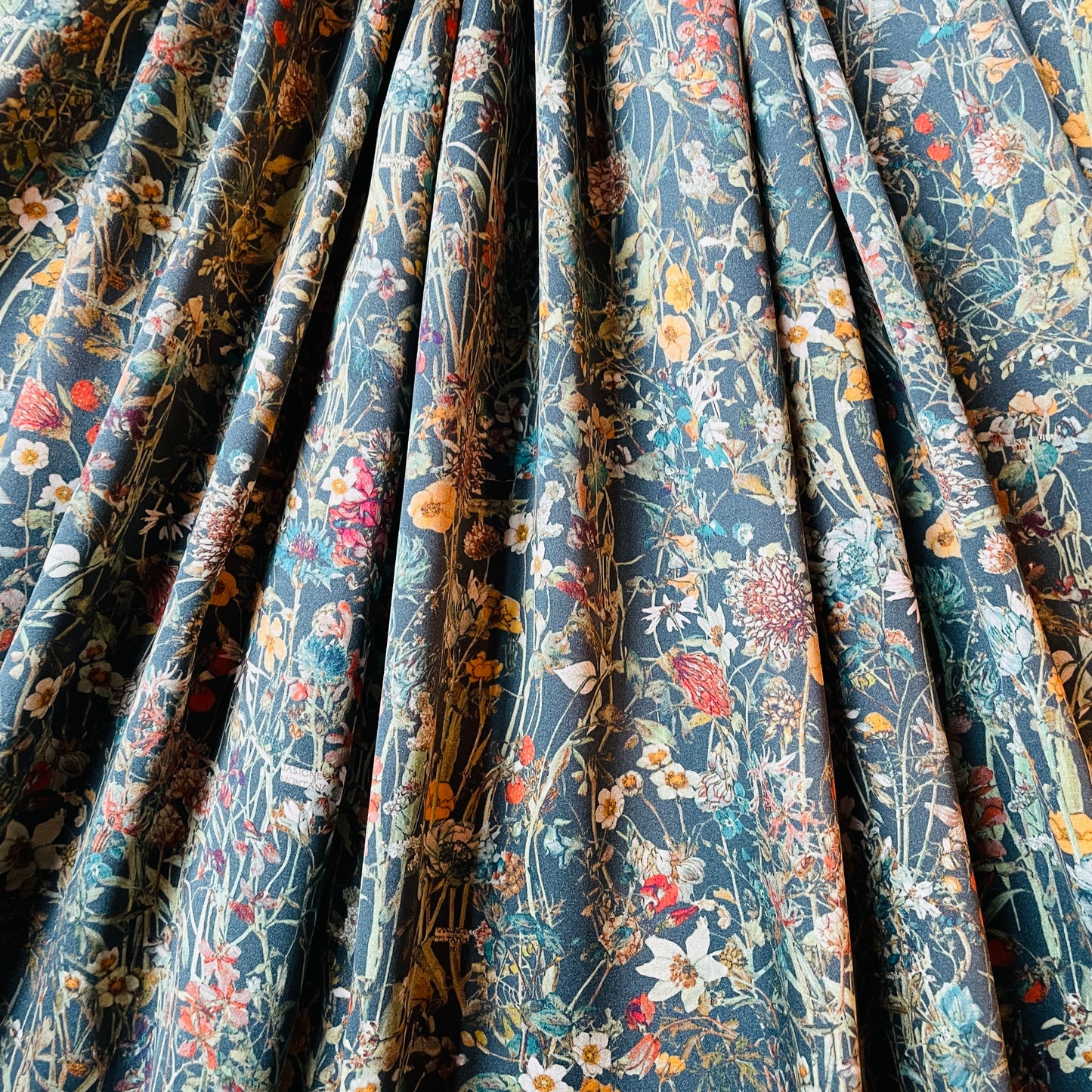 Liberty Fabrics Belgravia Silk Satin Wild Flowers X