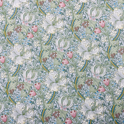 Pima Cotton Lawn Fabric - Golden Lily B - John Henry Dearle