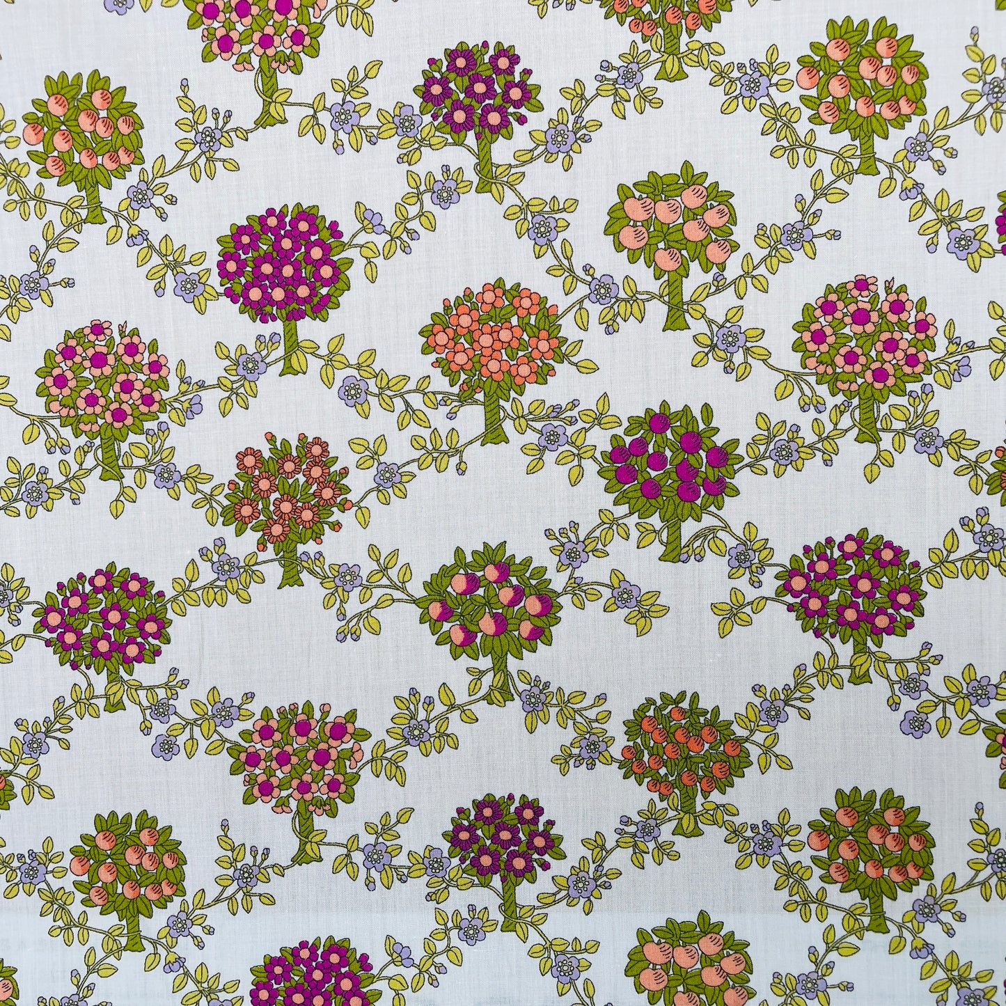 Liberty Fabrics Summer Orchard C Tana Lawn Cotton