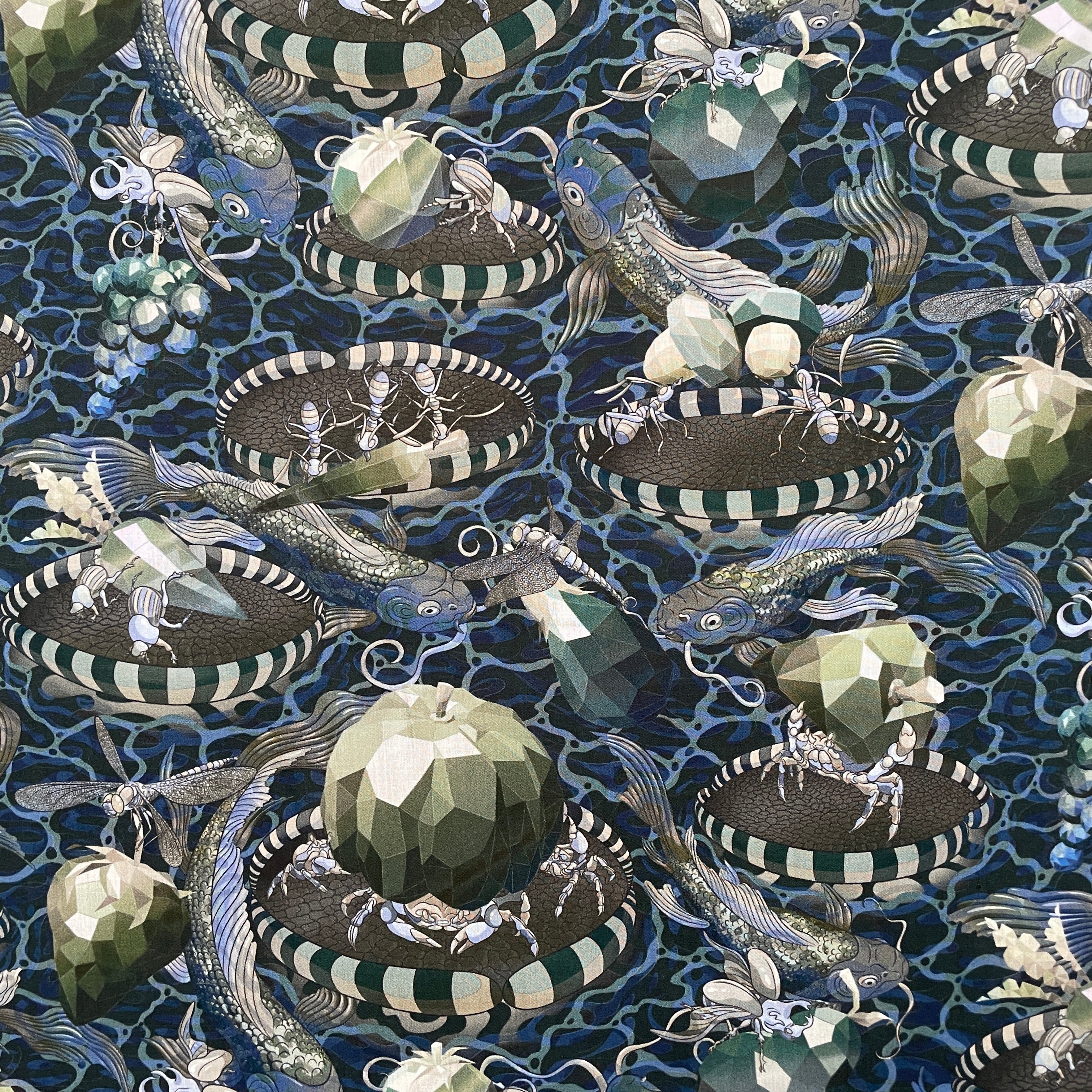 Liberty Fabrics Wilde World A Tana Lawn Cotton – The Little World of Fabric