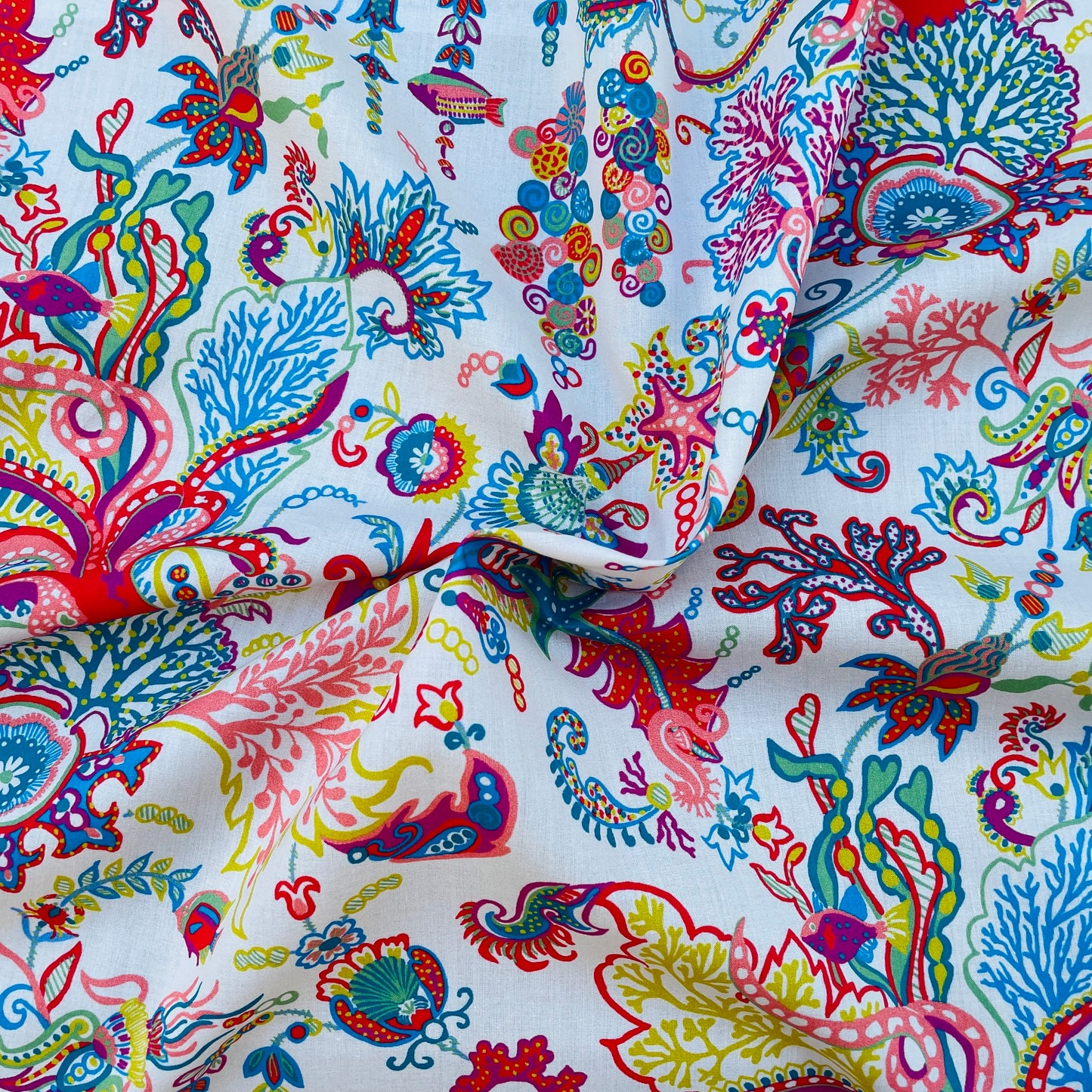 Liberty Fabrics Ocean Deep B Tana Lawn Cotton