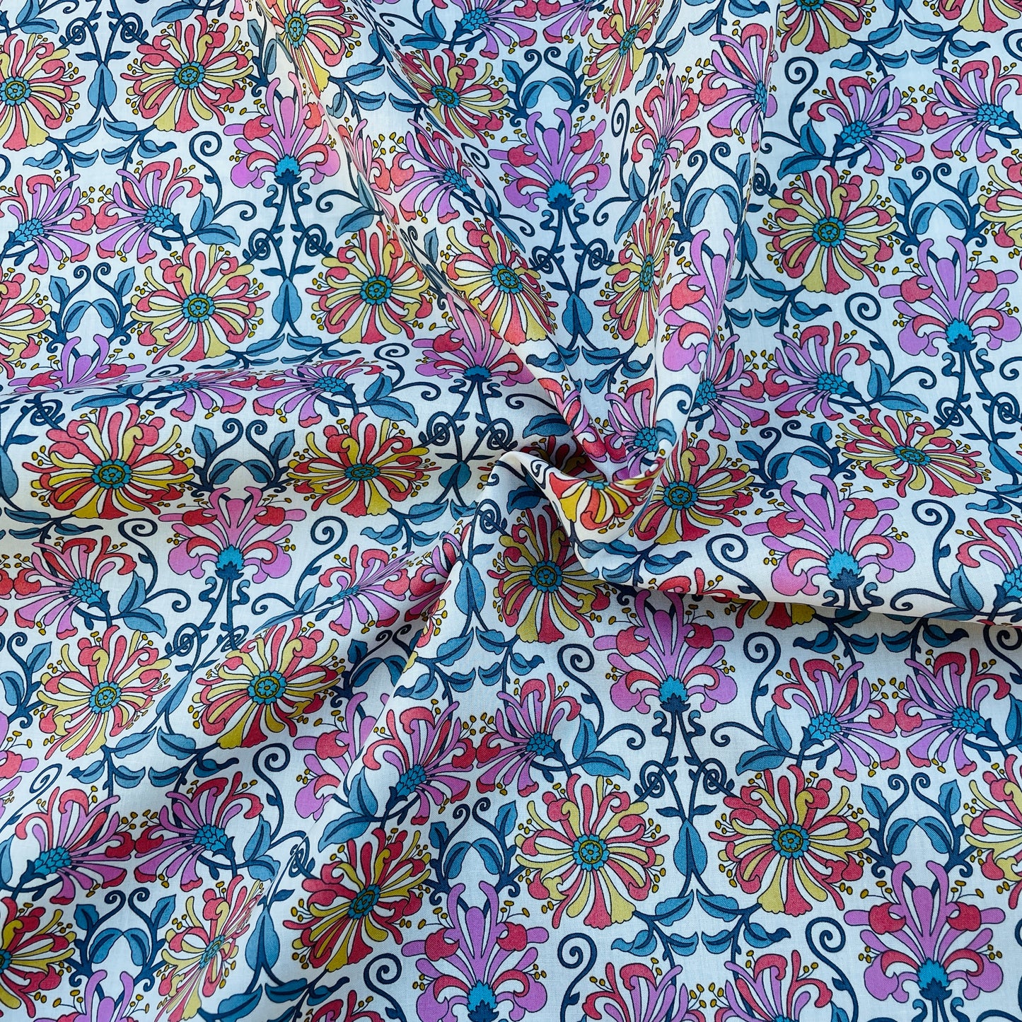 Liberty Fabrics Honeysuckle X Tana Lawn Cotton