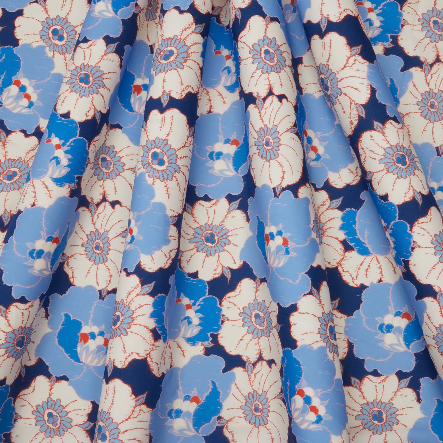 Liberty Fabrics Ikat Anemone B Tana Lawn Cotton