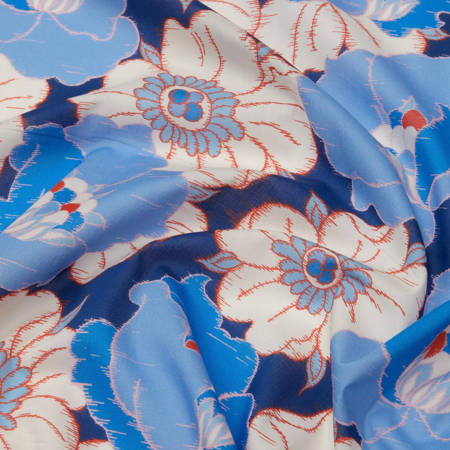 Liberty Fabrics Ikat Anemone B Tana Lawn Cotton