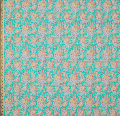 Liberty Fabrics Καλειδοσκοπική λουλουδιά A Tana γκα&zeta;όν βα&mu;βάκι