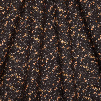 Liberty Fabrics Elizabeth Spot B Tana Lawn Cotton Metallic