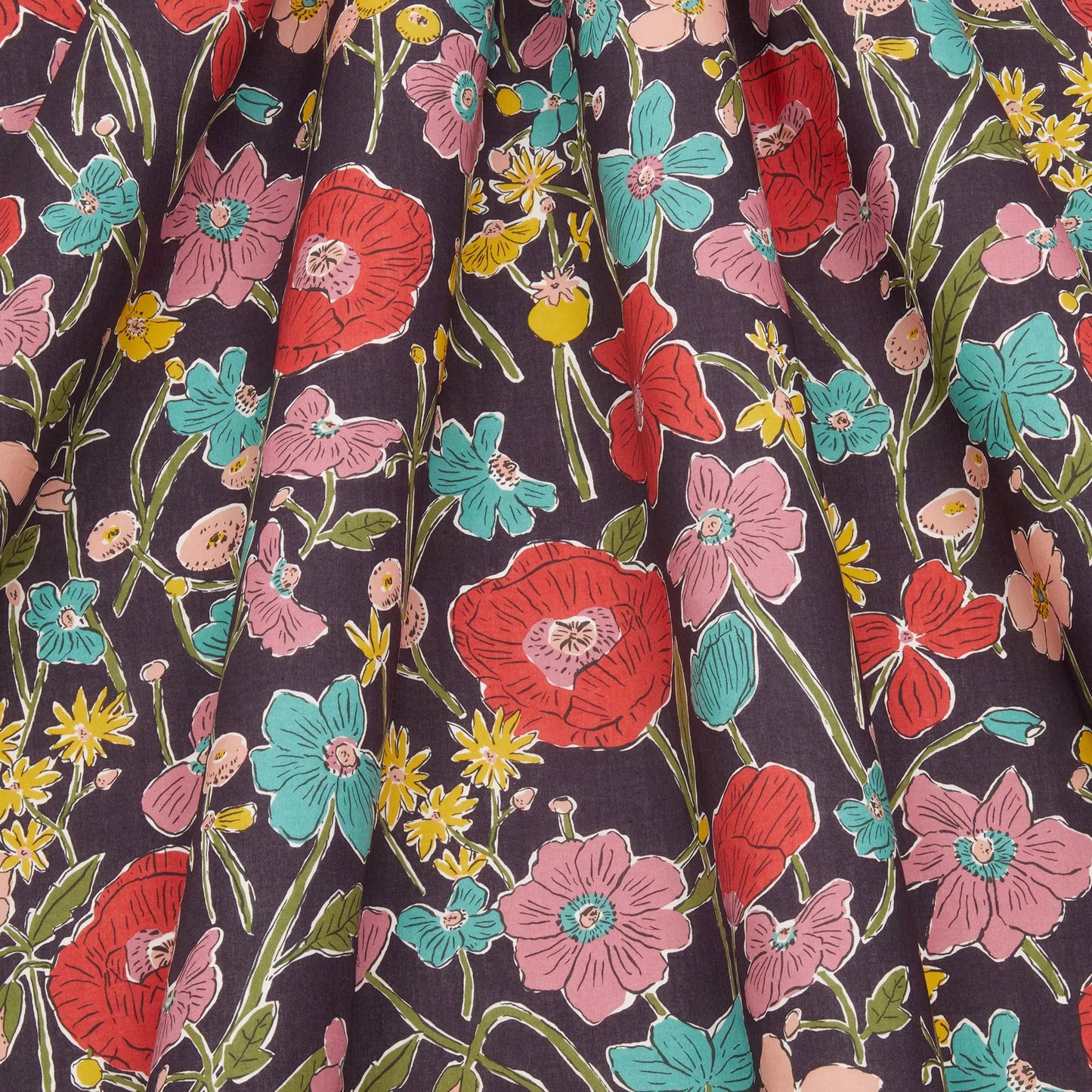 Liberty Fabrics Louie’s Meadow A Tana Lawn Cotton