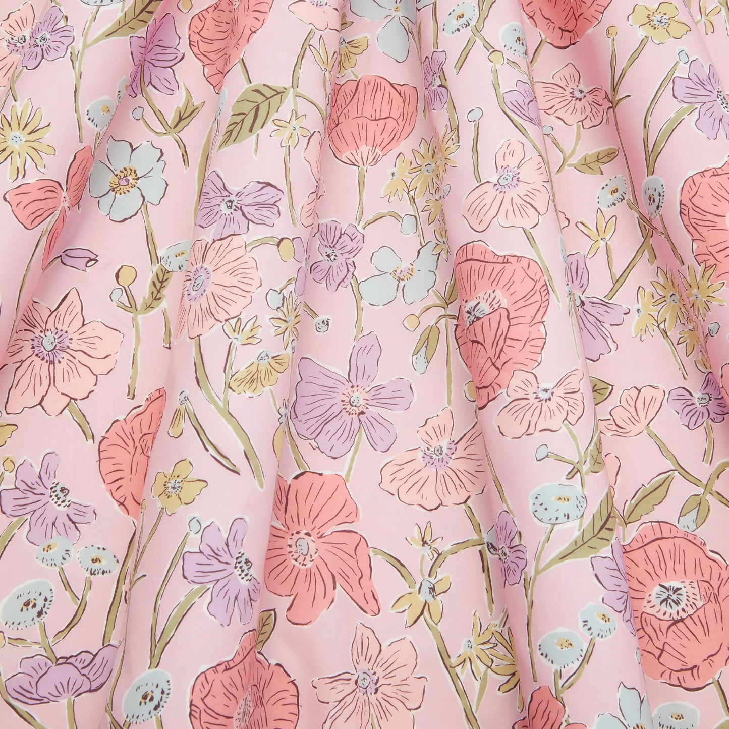 Liberty Fabrics Louie’s Meadow C Tana Lawn Cotton