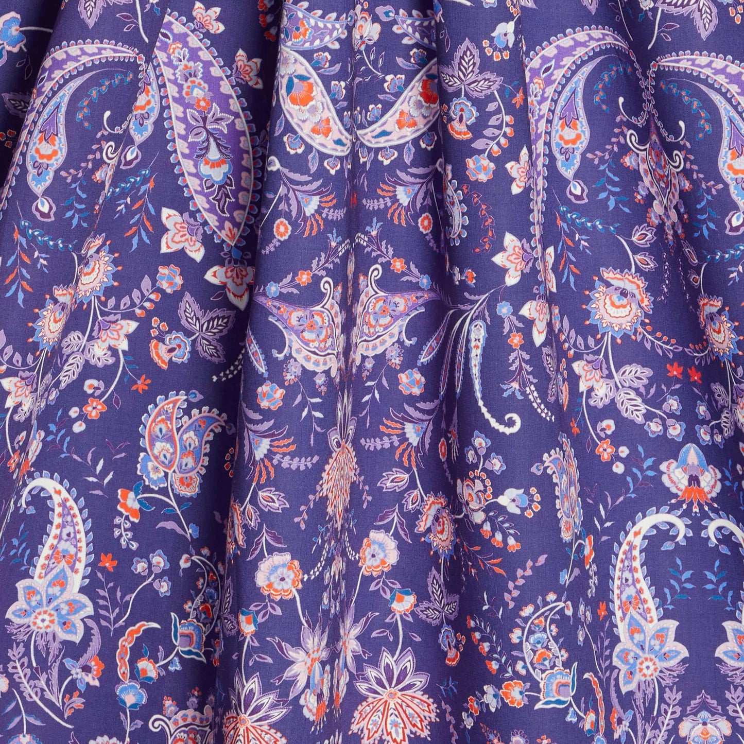 Liberty Fabrics Mirrored Paisley A Organic Tana Lawn Cotton
