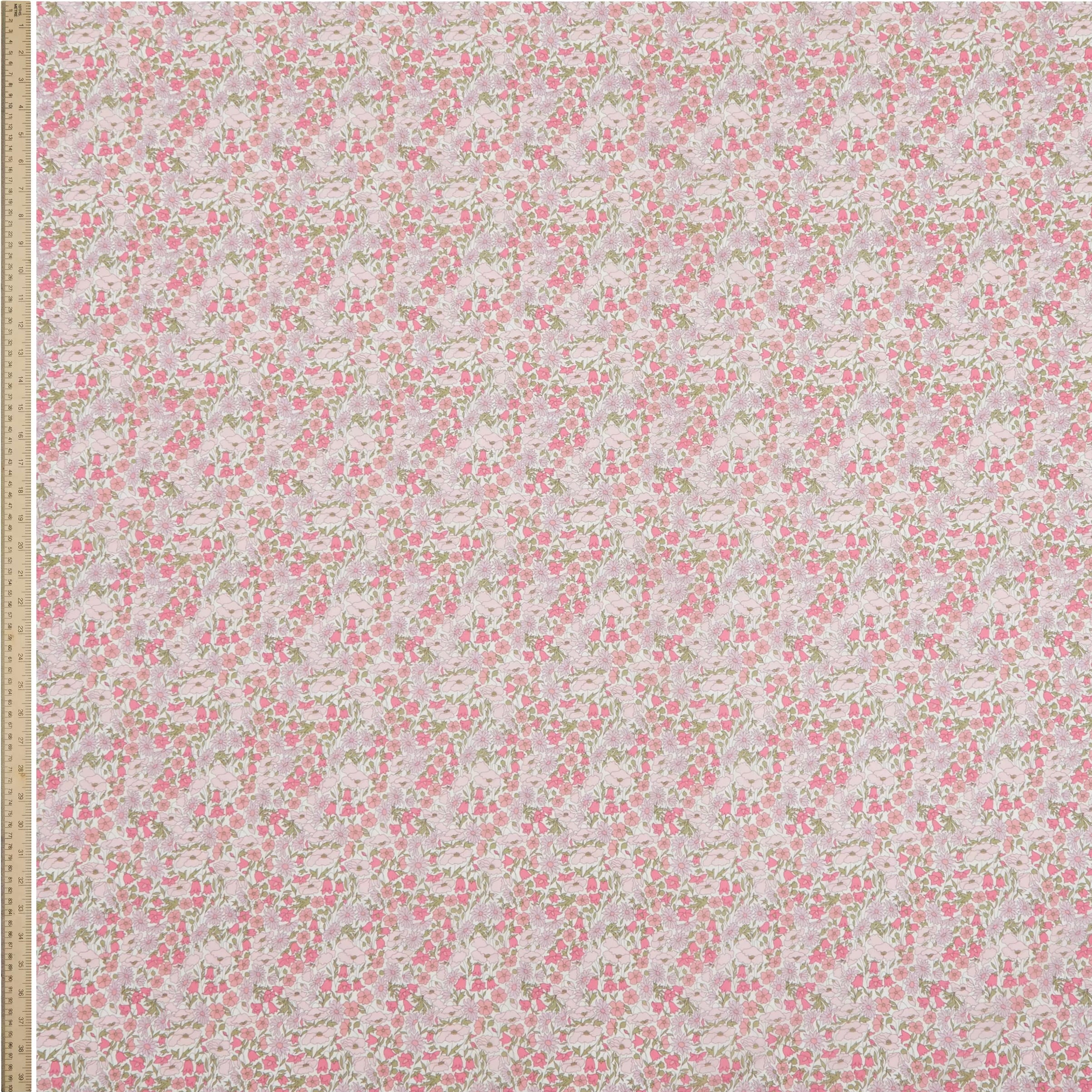 Liberty Fabrics Poppy and Daisy AA Tana Lawn Cotton (Metallic) – The ...