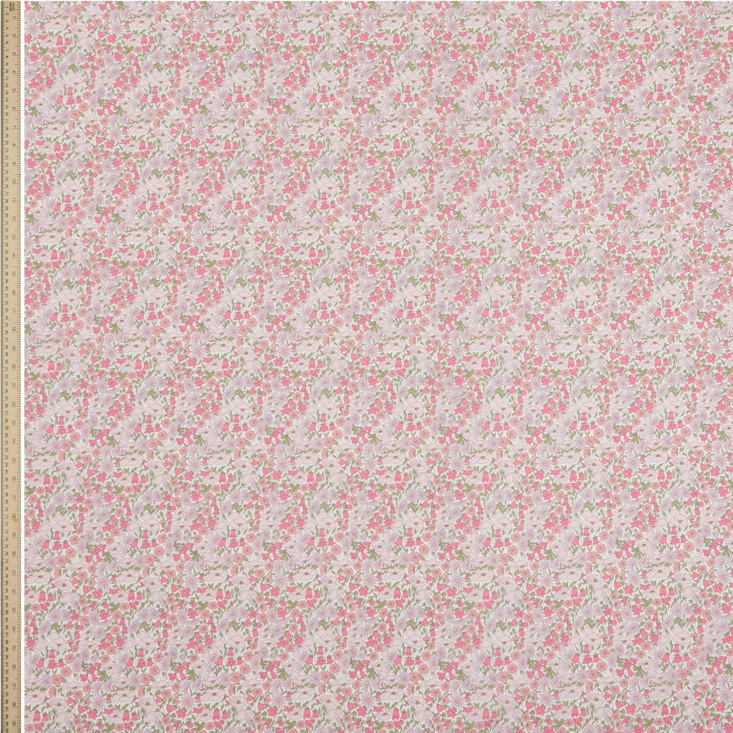 Liberty Fabrics Poppy and Daisy AA Tana Lawn Cotton  (Metallic)