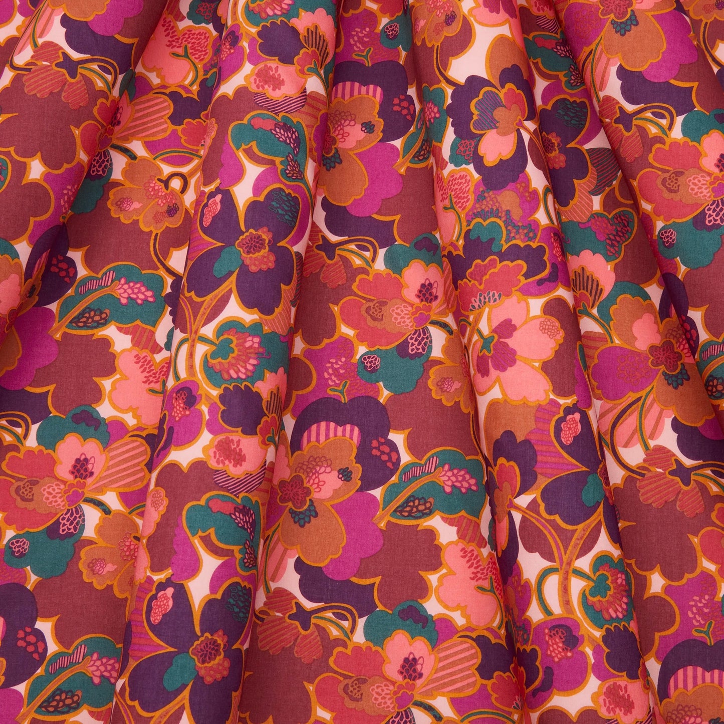 Liberty Fabrics Prospect Flower A Tana Lawn Cotton