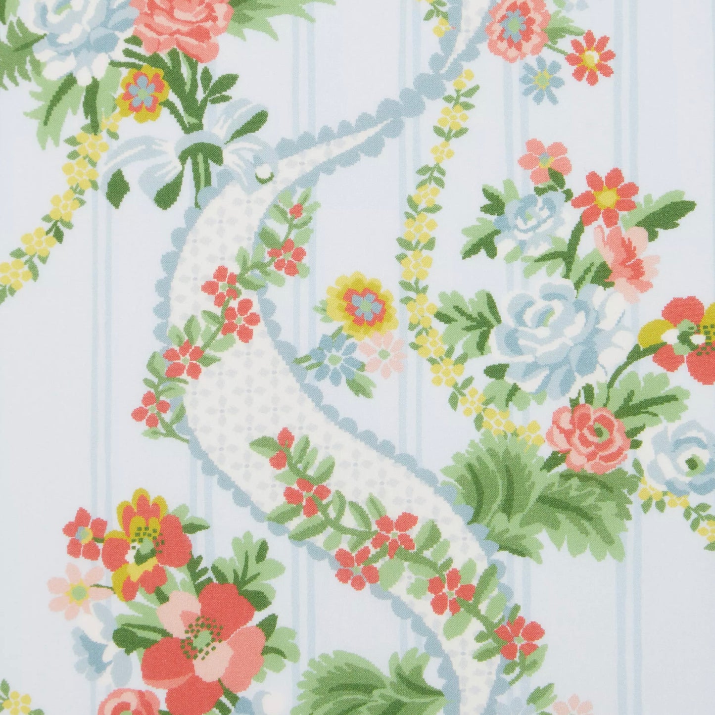 Liberty Fabrics x Bridgerton Ribbon Cascade B Tana Lawn Cotton