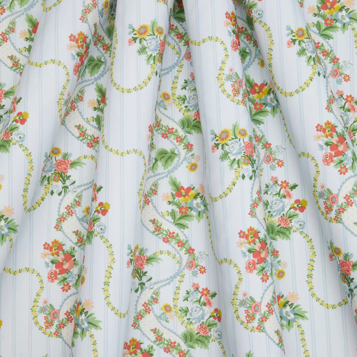 Liberty Fabrics x Bridgerton Ribbon Cascade B Tana Lawn Cotton