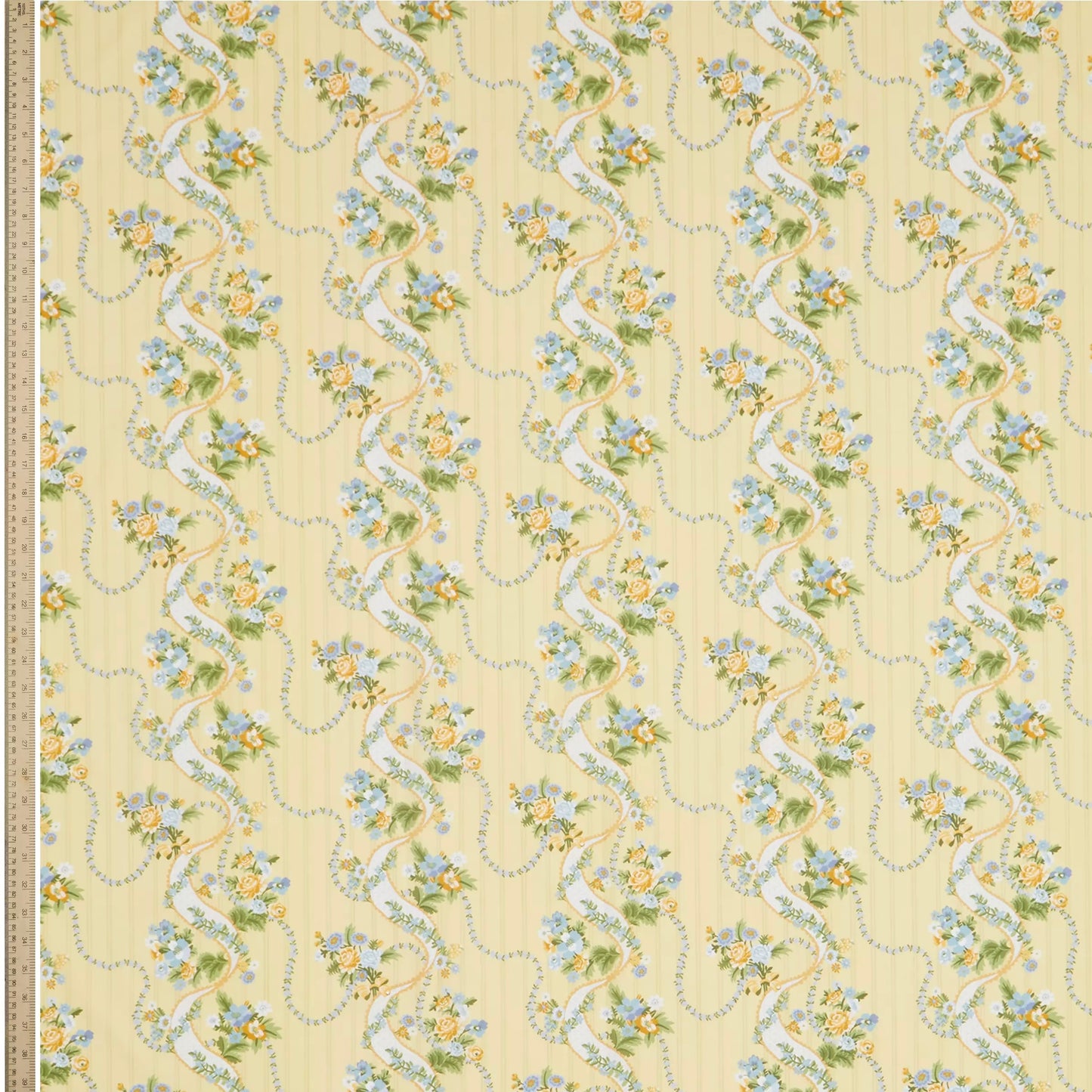 Liberty Fabrics x Bridgerton Ribbon Cascade C Tana Lawn Cotton