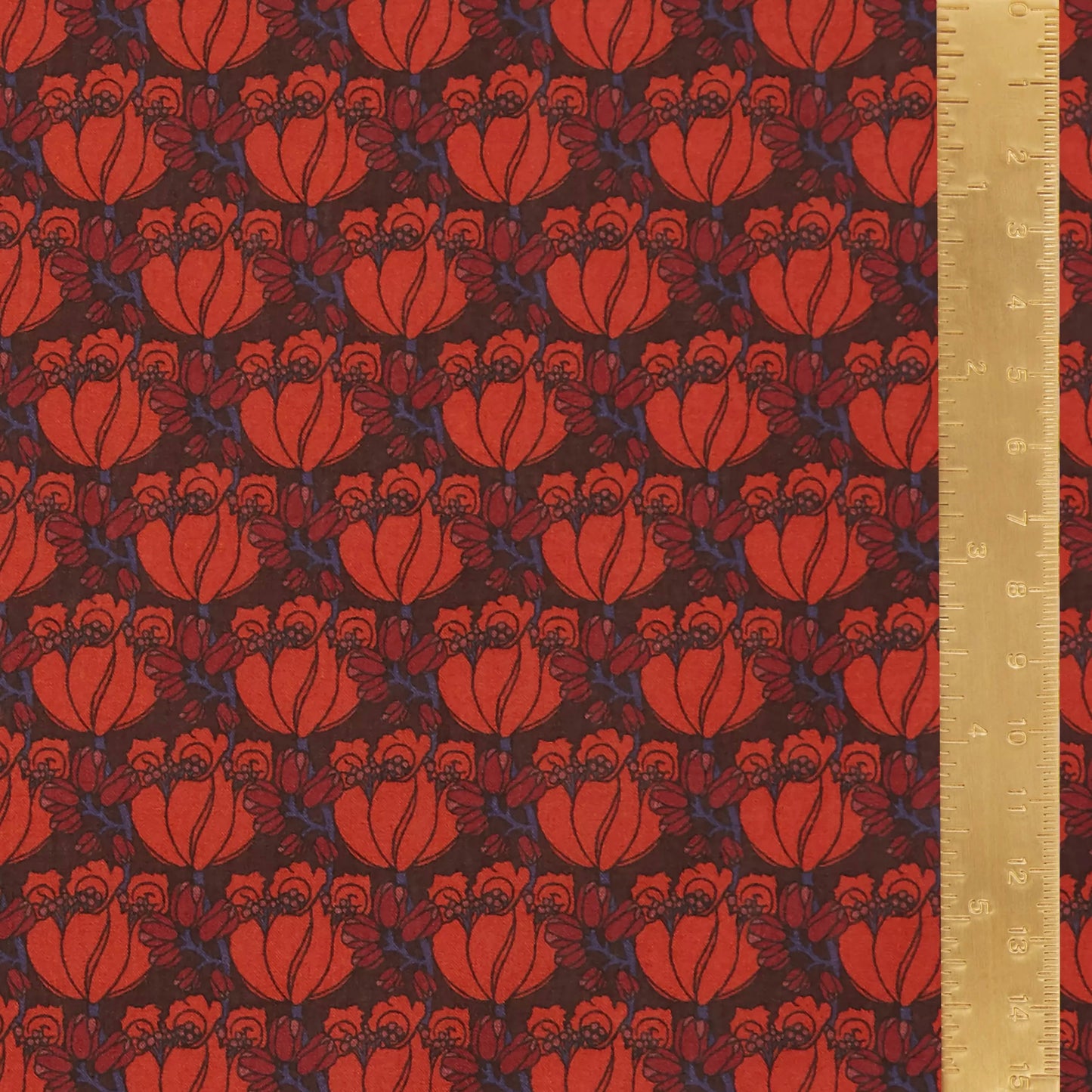 Liberty Fabrics Tudor Tulip C Tana Lawn Cotton