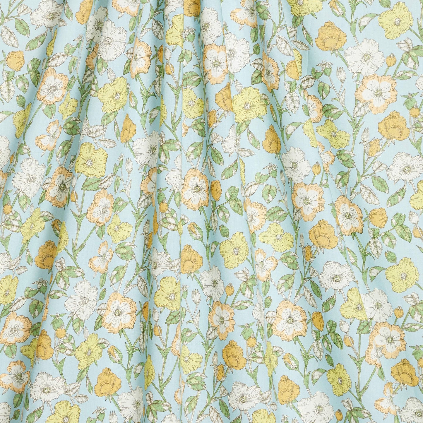 Liberty Fabrics Wild Petals A Organic Tana Lawn Cotton