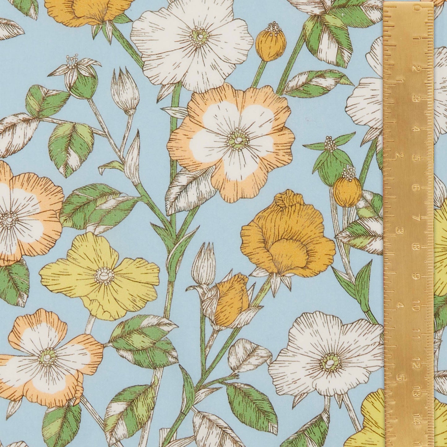 Liberty Fabrics Wild Petals A Organic Tana Lawn Cotton