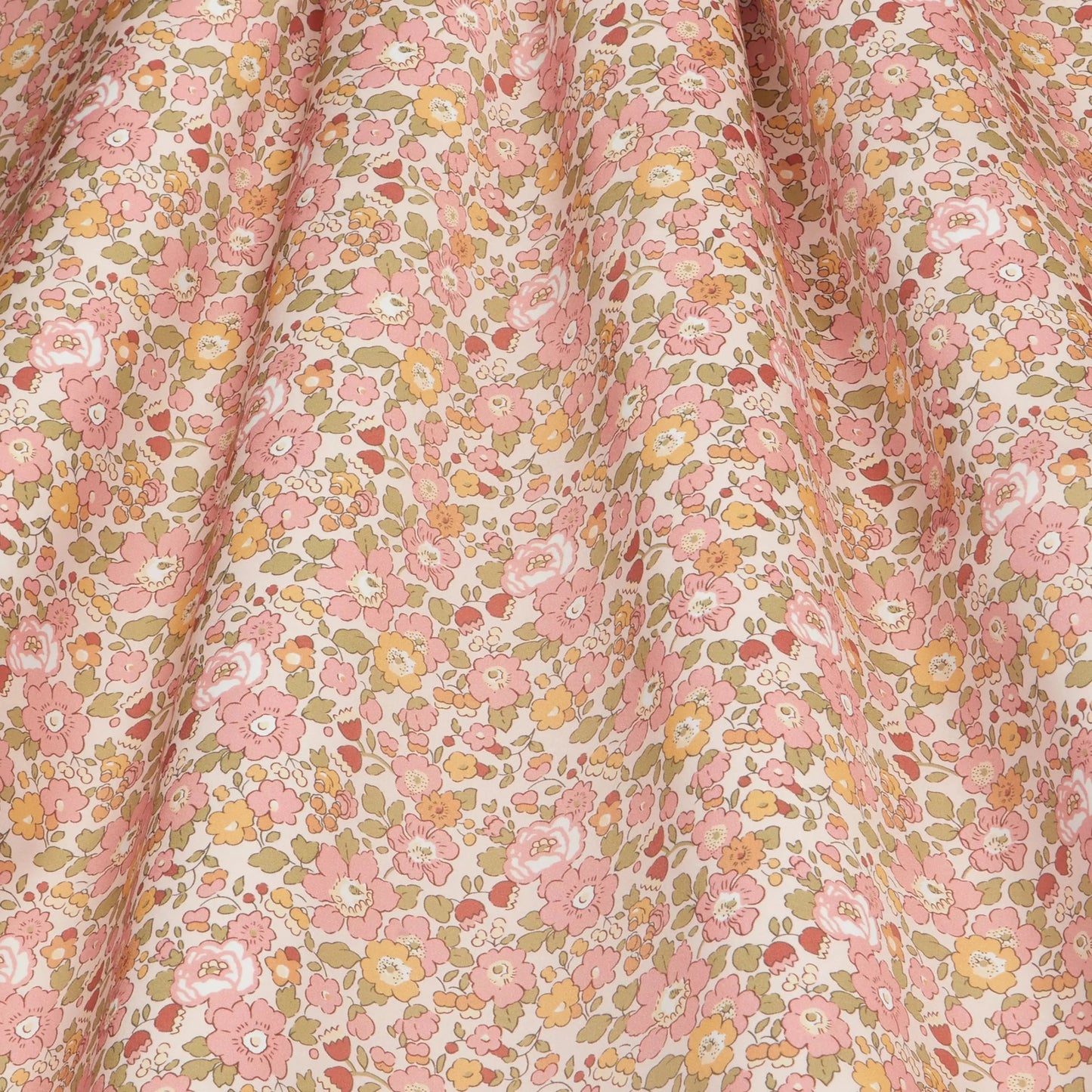 Liberty Fabric Belgravia Silk Satin Betsy Field B