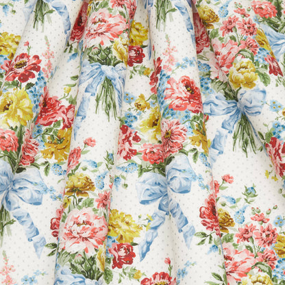 Liberty Fabrics & Bridgerton Bow Bouquet Spot Tana Lawn Cotton