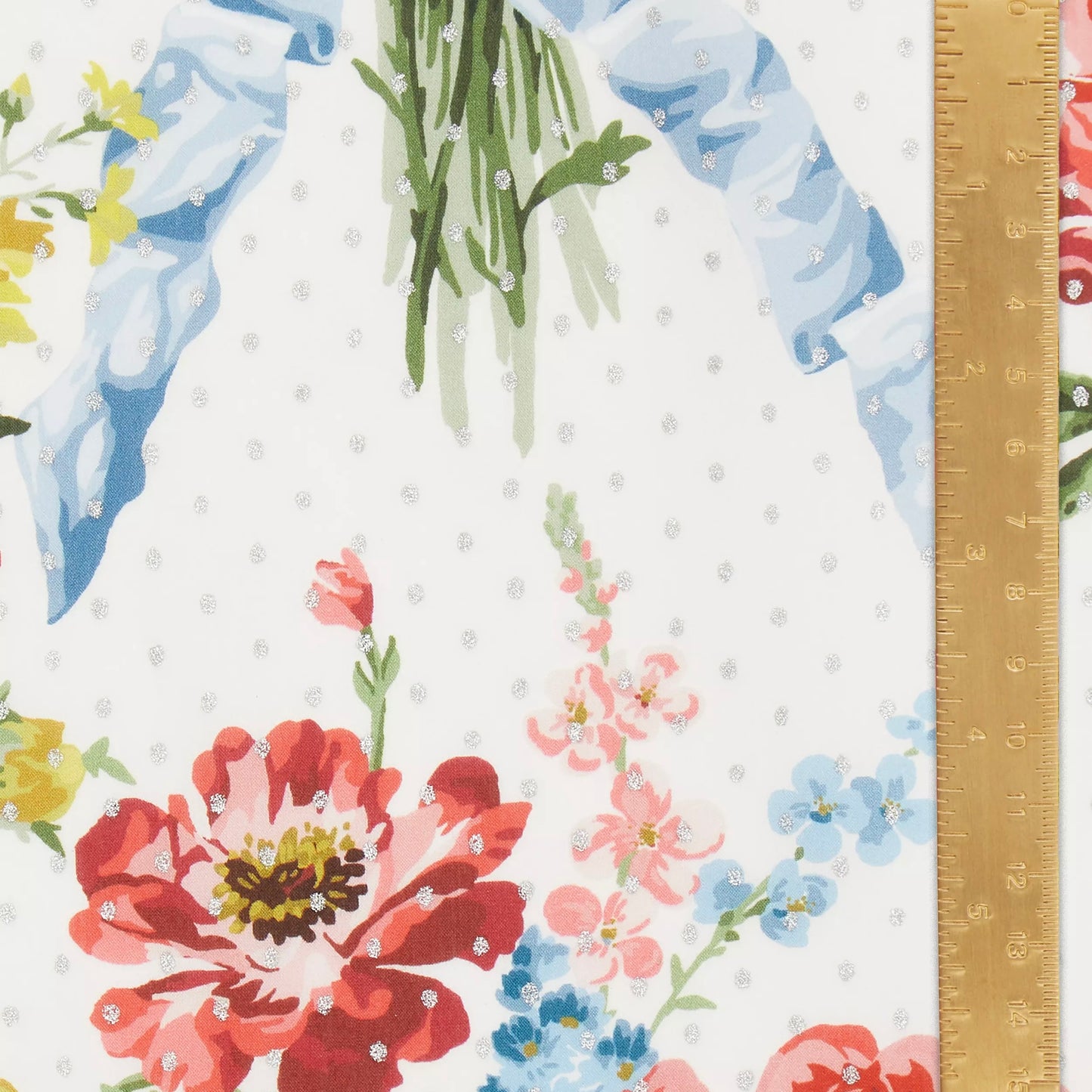 Liberty Fabrics & Bridgerton Bow Bouquet Spot Tana Lawn Cotton