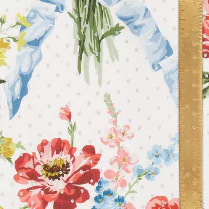Liberty Fabrics & Bridgerton Bow Bouquet Spot Tana Lawn Cotton