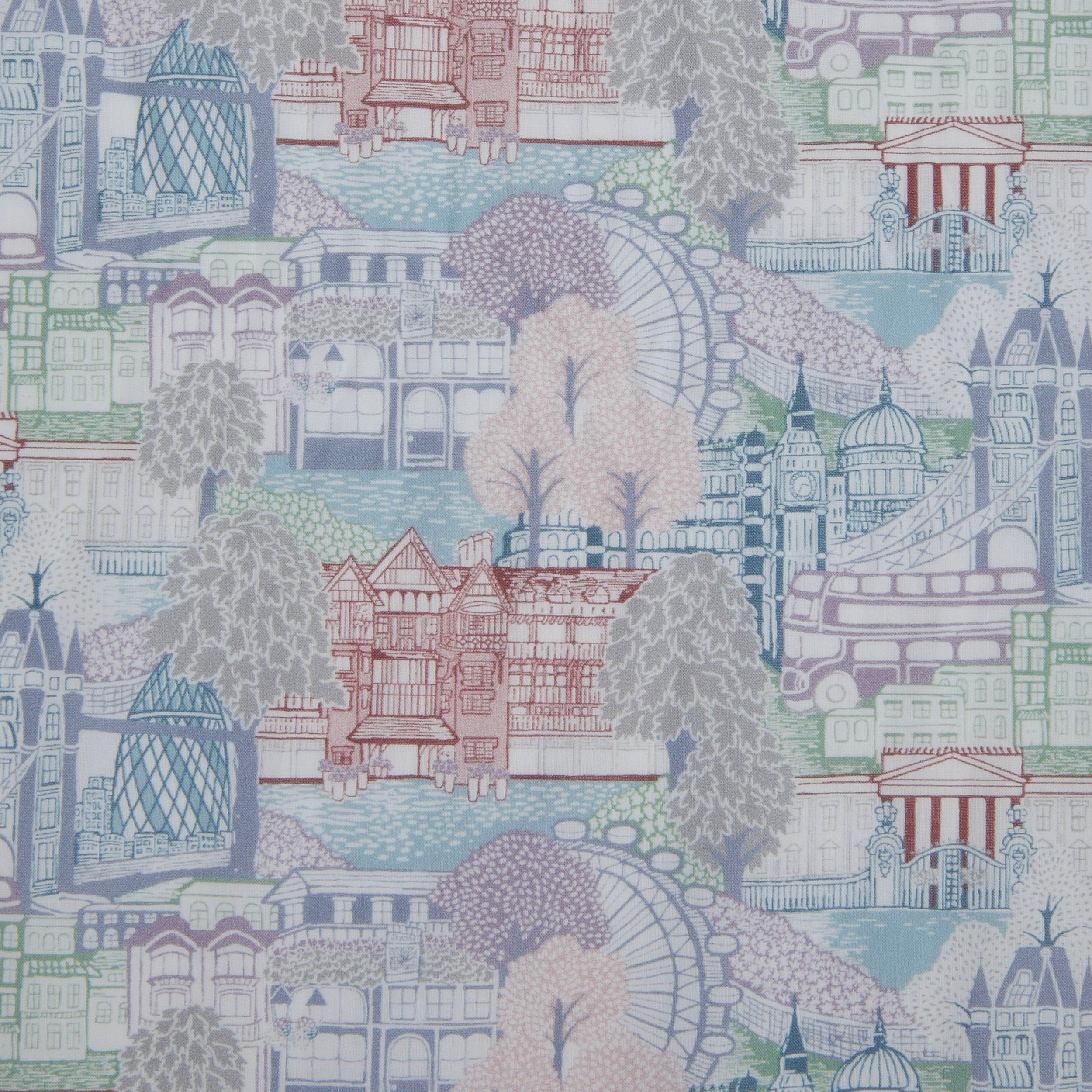 Liberty Fabrics Capital Views B Organic Tana Lawn Cotton – The Little ...