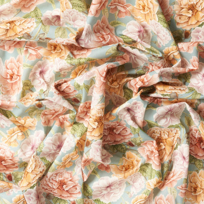 Liberty Fabrics Dansk Rose A Tana plæne bomuld