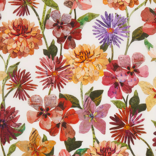 Liberty Fabrics Floral Letters B Tana Lawn Cotton