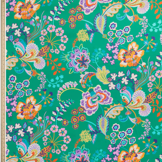Liberty Fabric Silk Satin Floral Symphony B