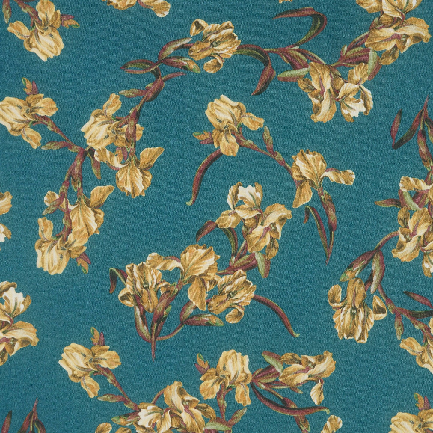 Liberty Fabrics 프랑스 아이리스 D 타나 잔디 면화