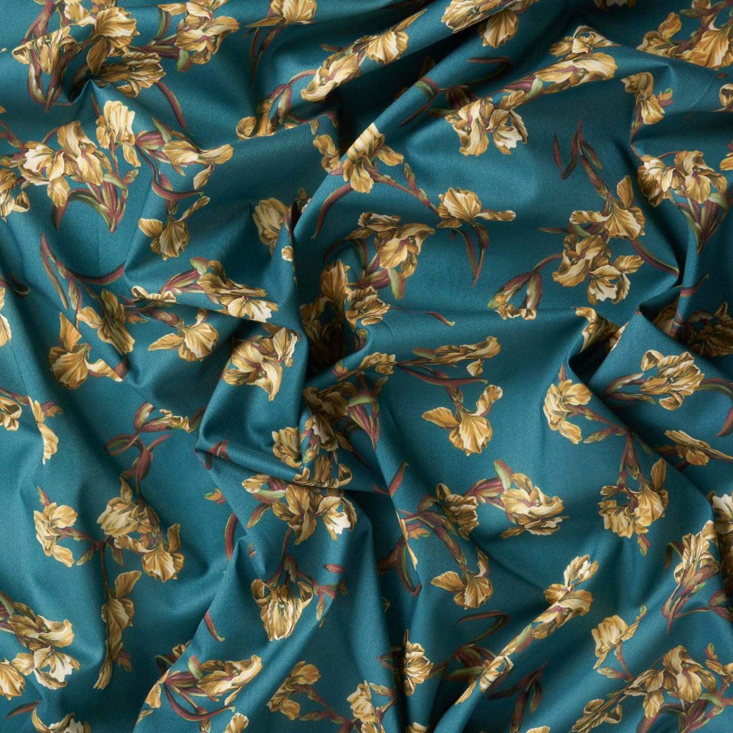 Liberty Fabrics 프랑스 아이리스 D 타나 잔디 면화