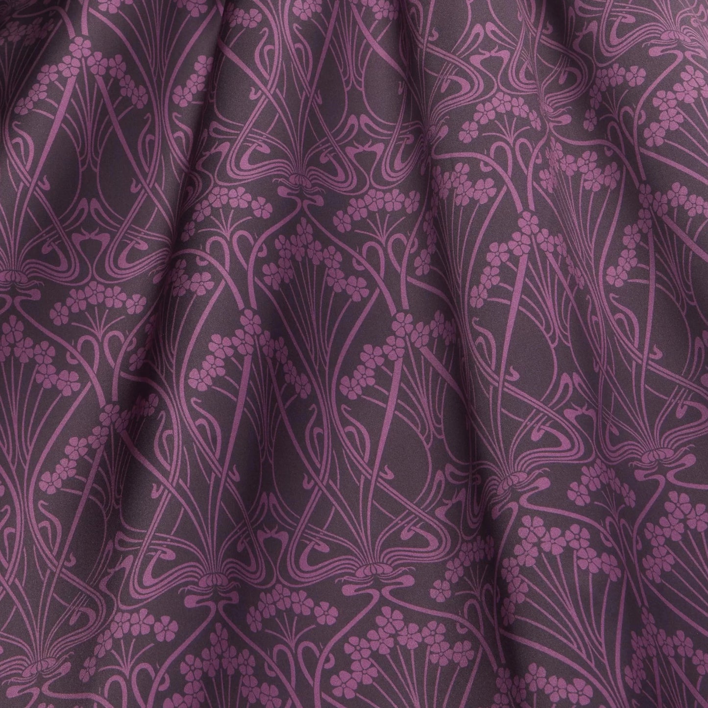 Liberty Fabrics Silk Satin Nouveau Ianthe C
