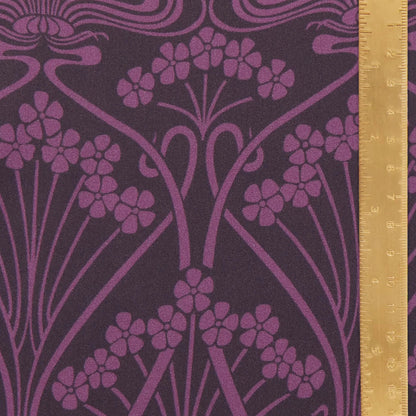 Liberty Fabrics Silk Satin Nouveau Ianthe C