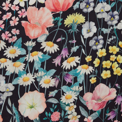 Liberty Fabrics Silk Crepe de Chine Jude's Floral C